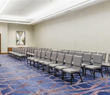 Meeting room with a bunch of chairs