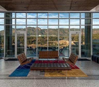 lobby area with seating